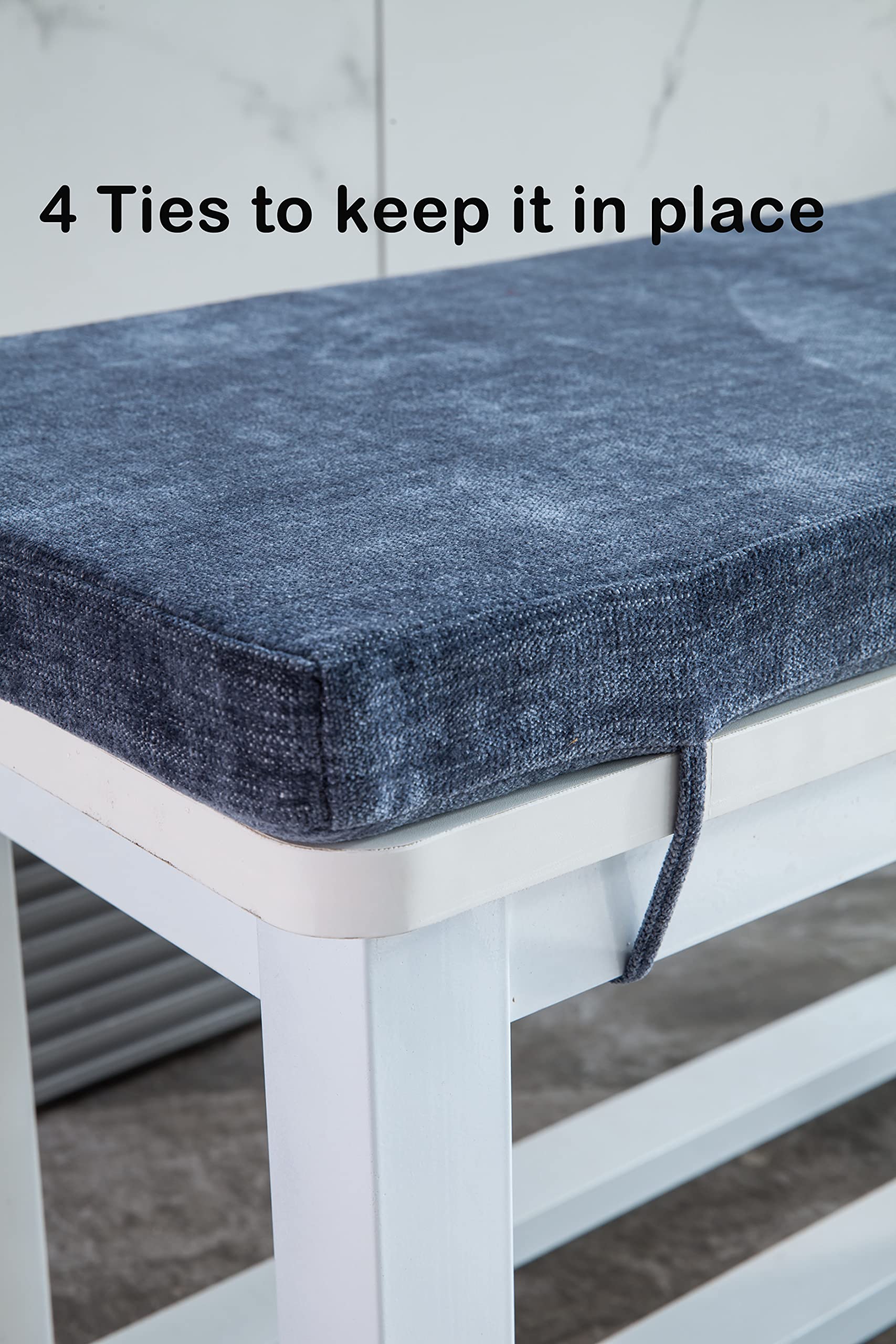 Washable Non-Slip Bench Cushion Pad
