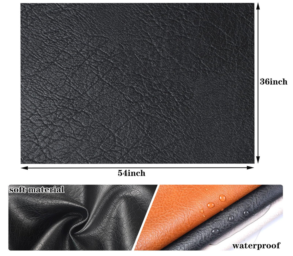 Soft Grain Faux Leather Upholstery Fabric