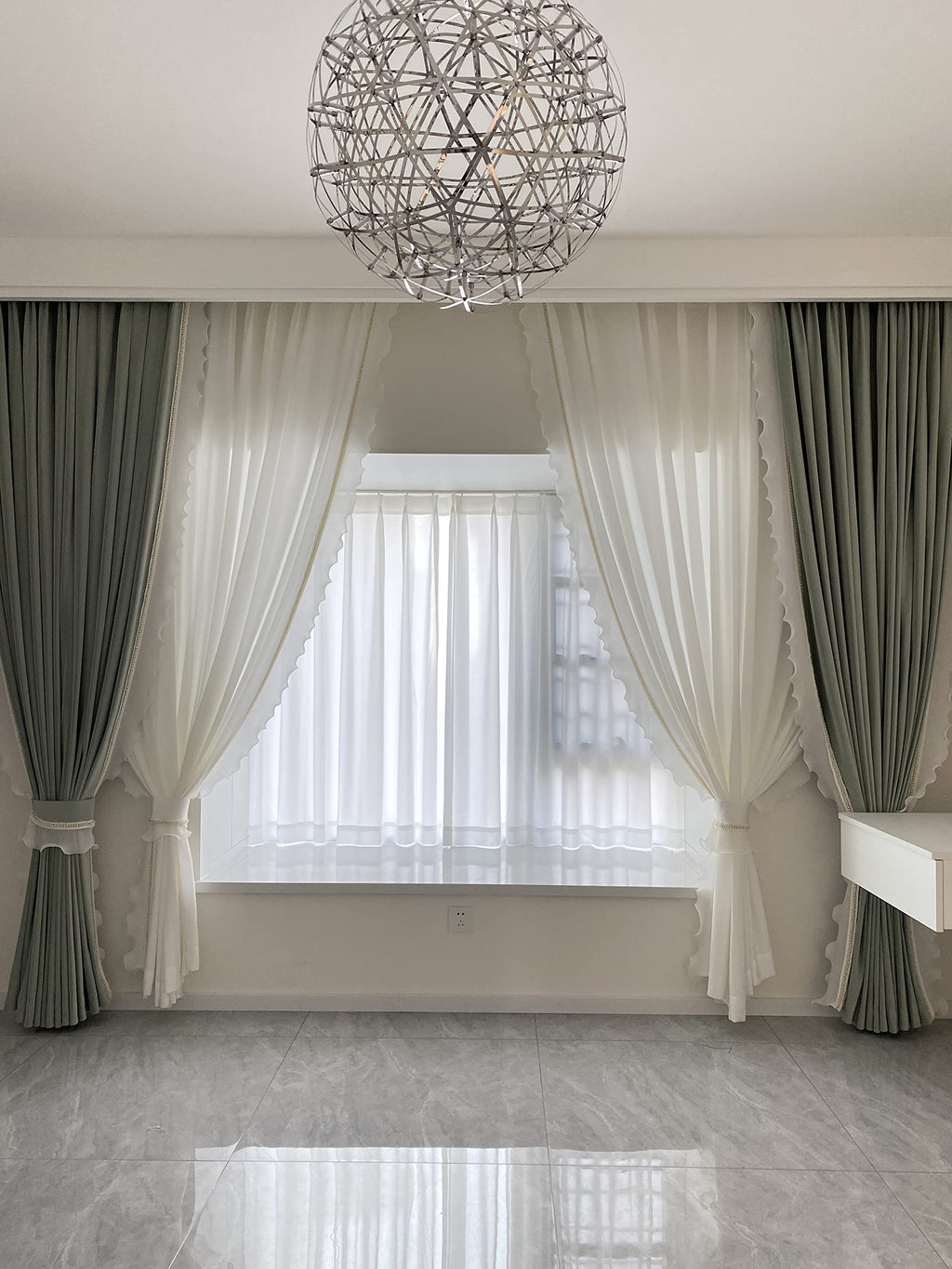 Velvet Blackout Pinch Pleated Curtains Set