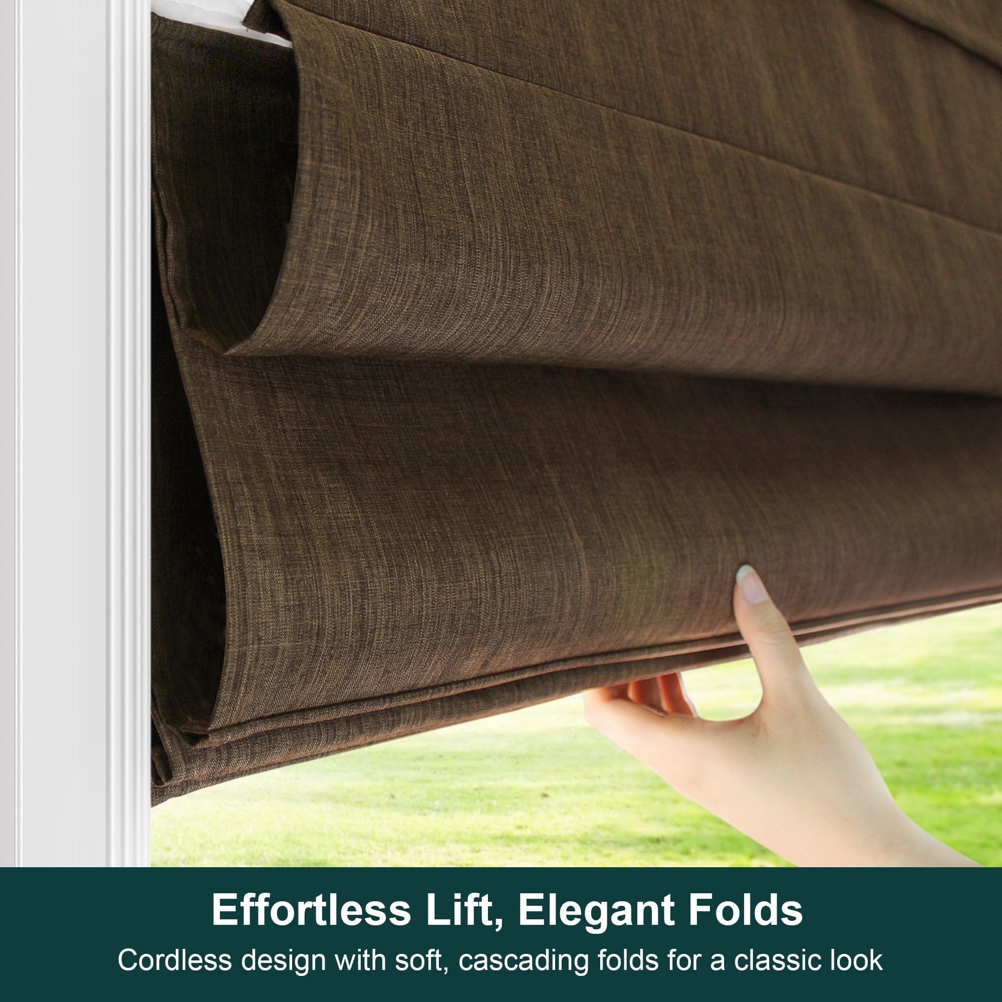 CHICOLOGY Roman Shades for Windows