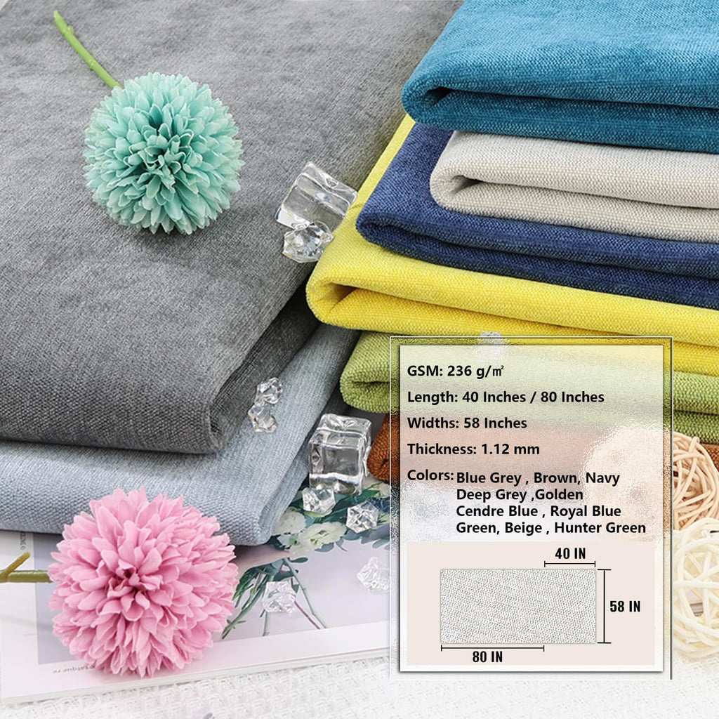 Luxury Chenille Upholstery Fabric