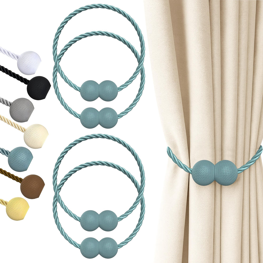 Magnetic Curtain Tiebacks Set