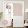 Linen Blackout Door Curtain