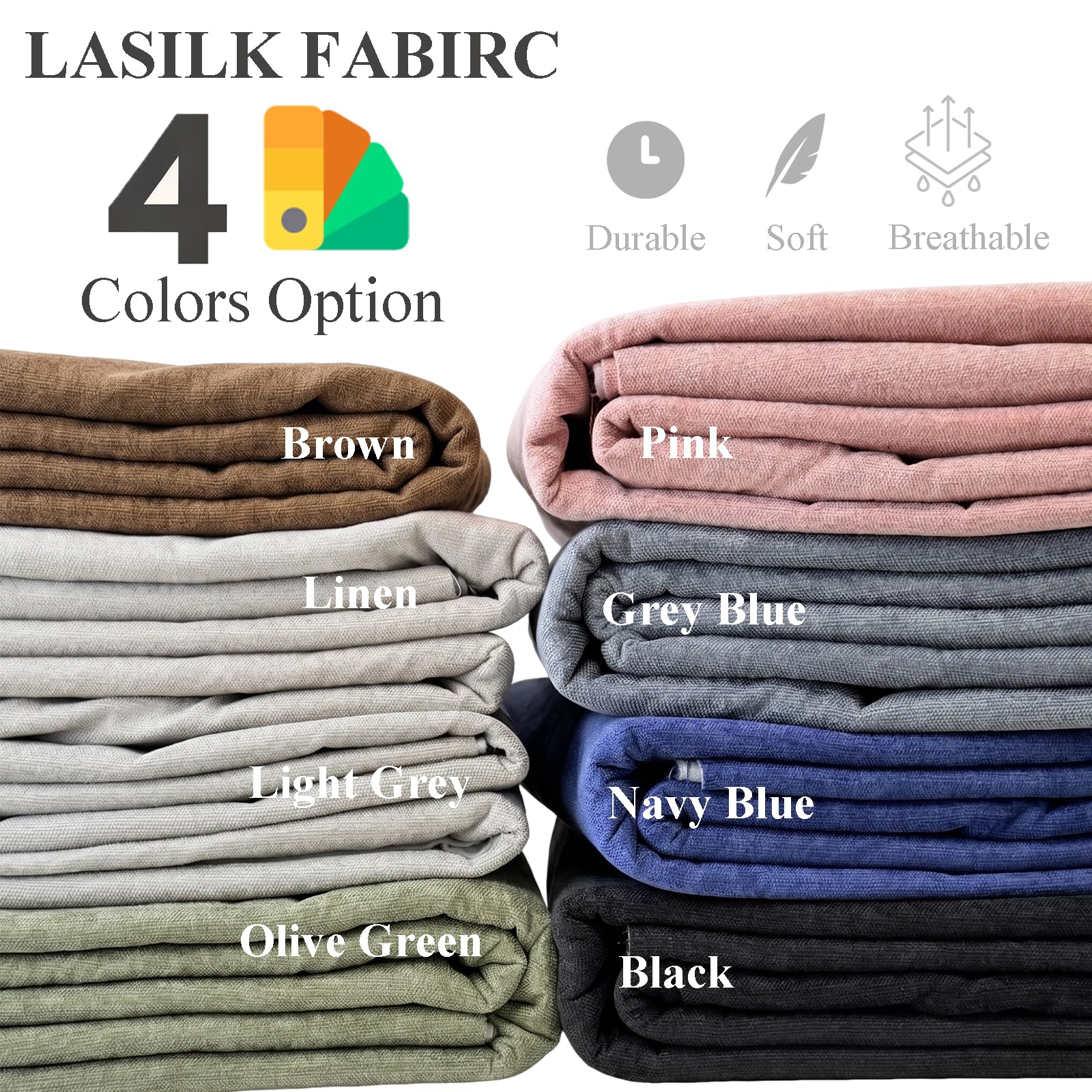 Premium Chenille Upholstery Fabric by the Yard