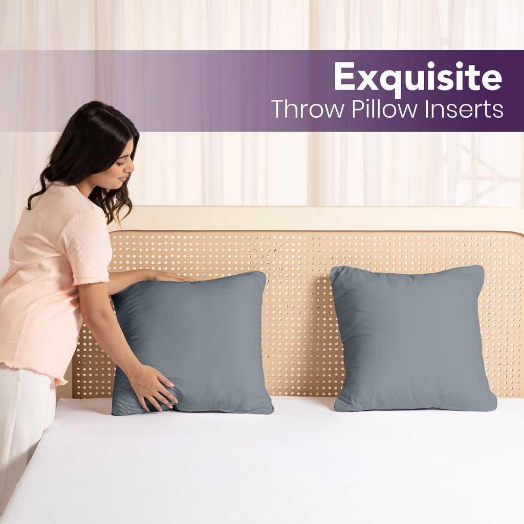Decorative Throw Pillow Inserts Set