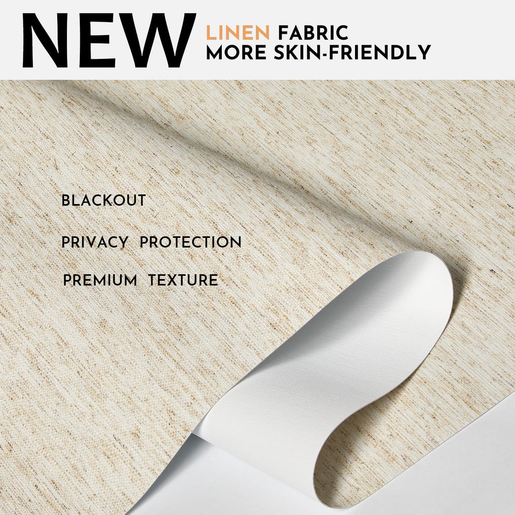 Cordless Linen Blackout Roller Shade