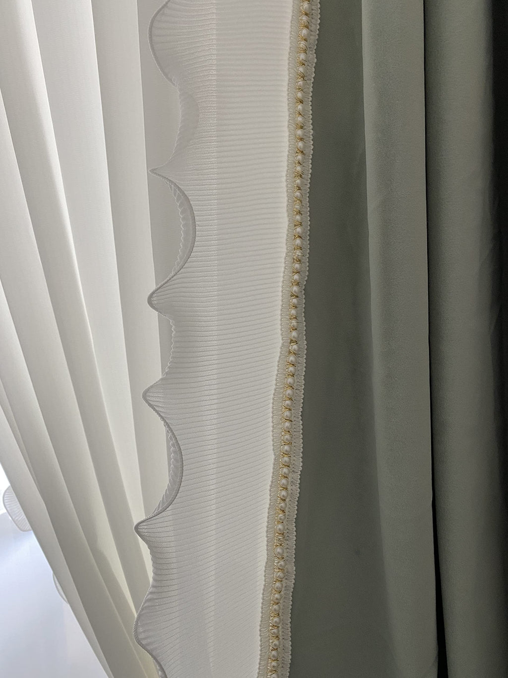 Velvet Blackout Pinch Pleated Curtains Set