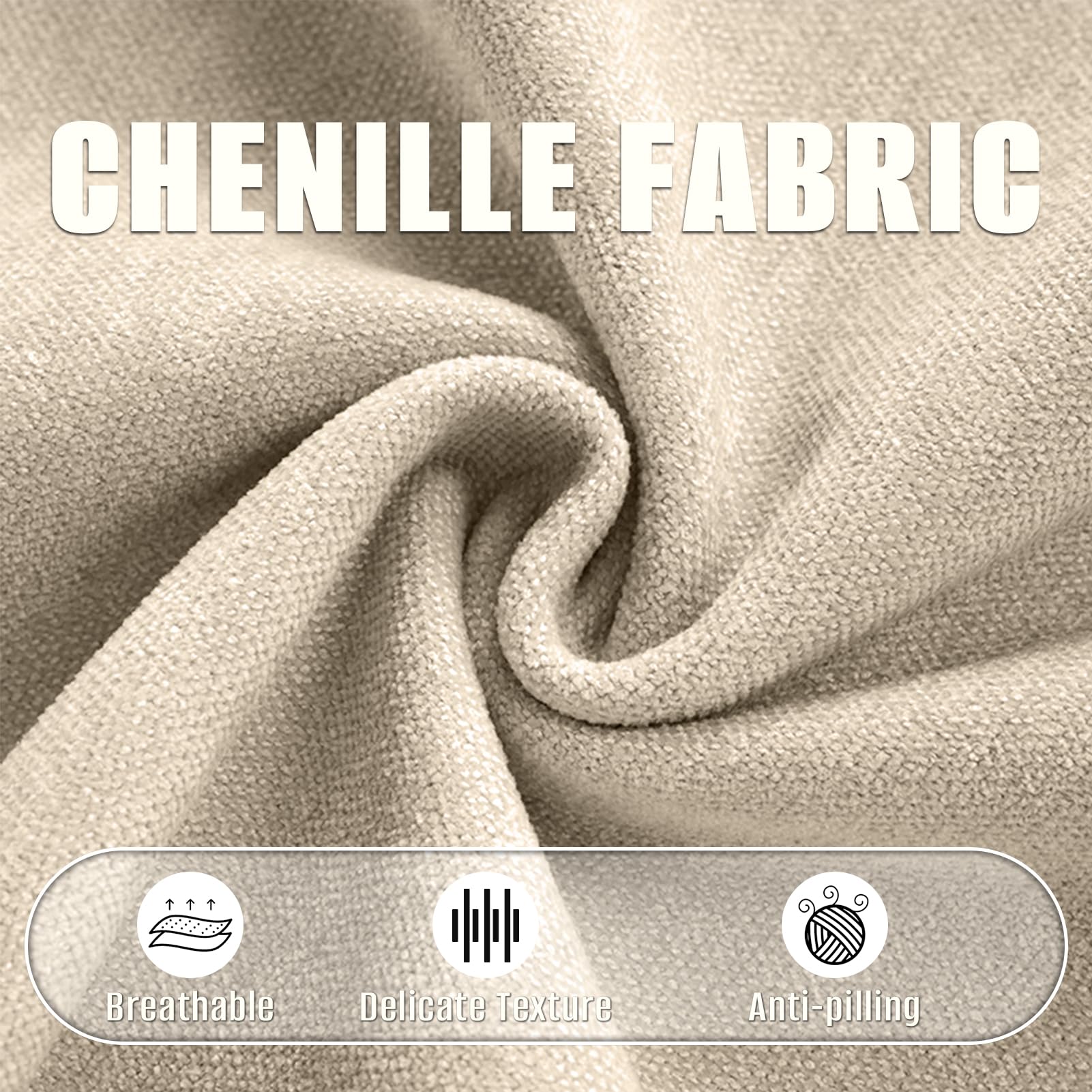 Luxury Chenille Upholstery Fabric