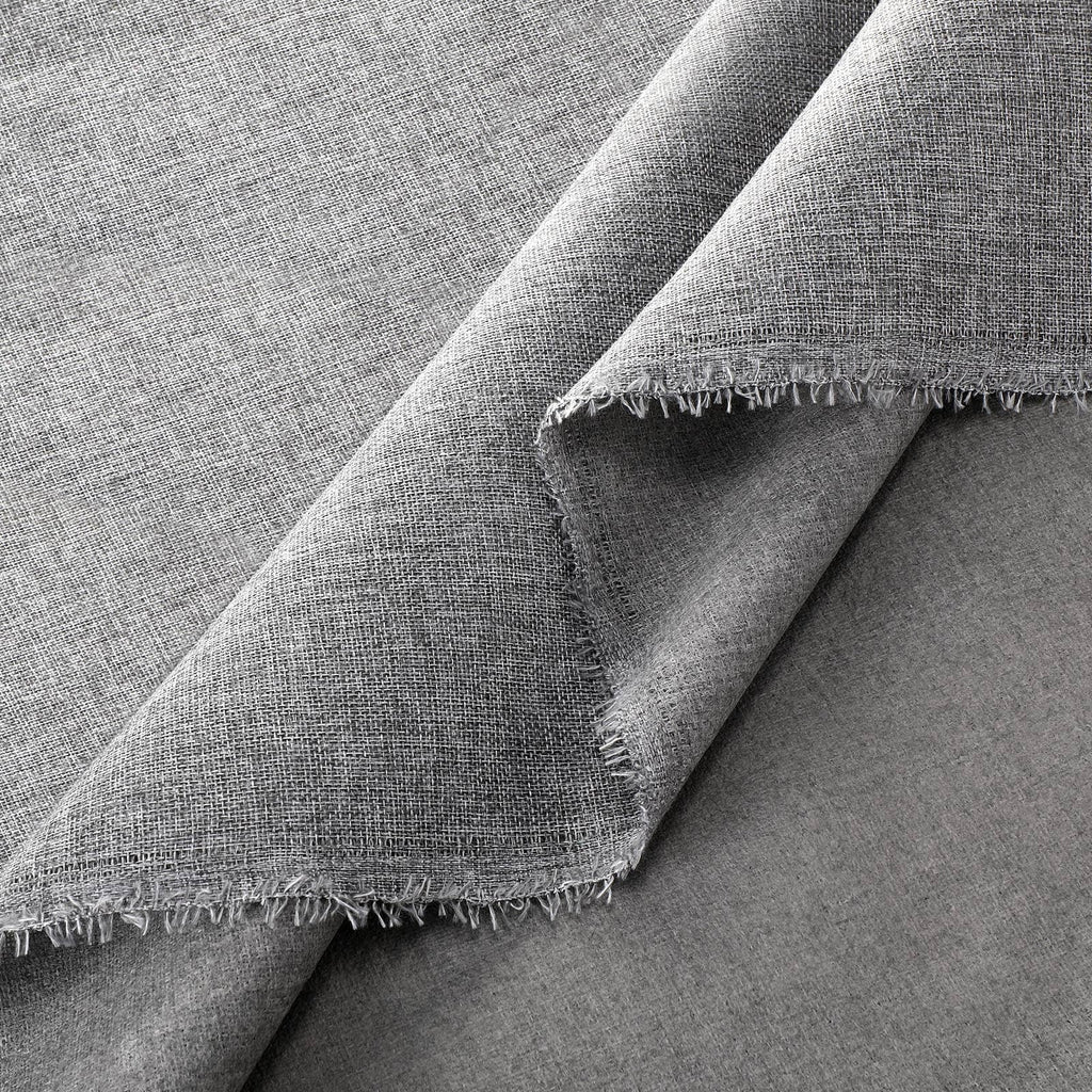Faux Linen Upholstery Fabric by the Yard