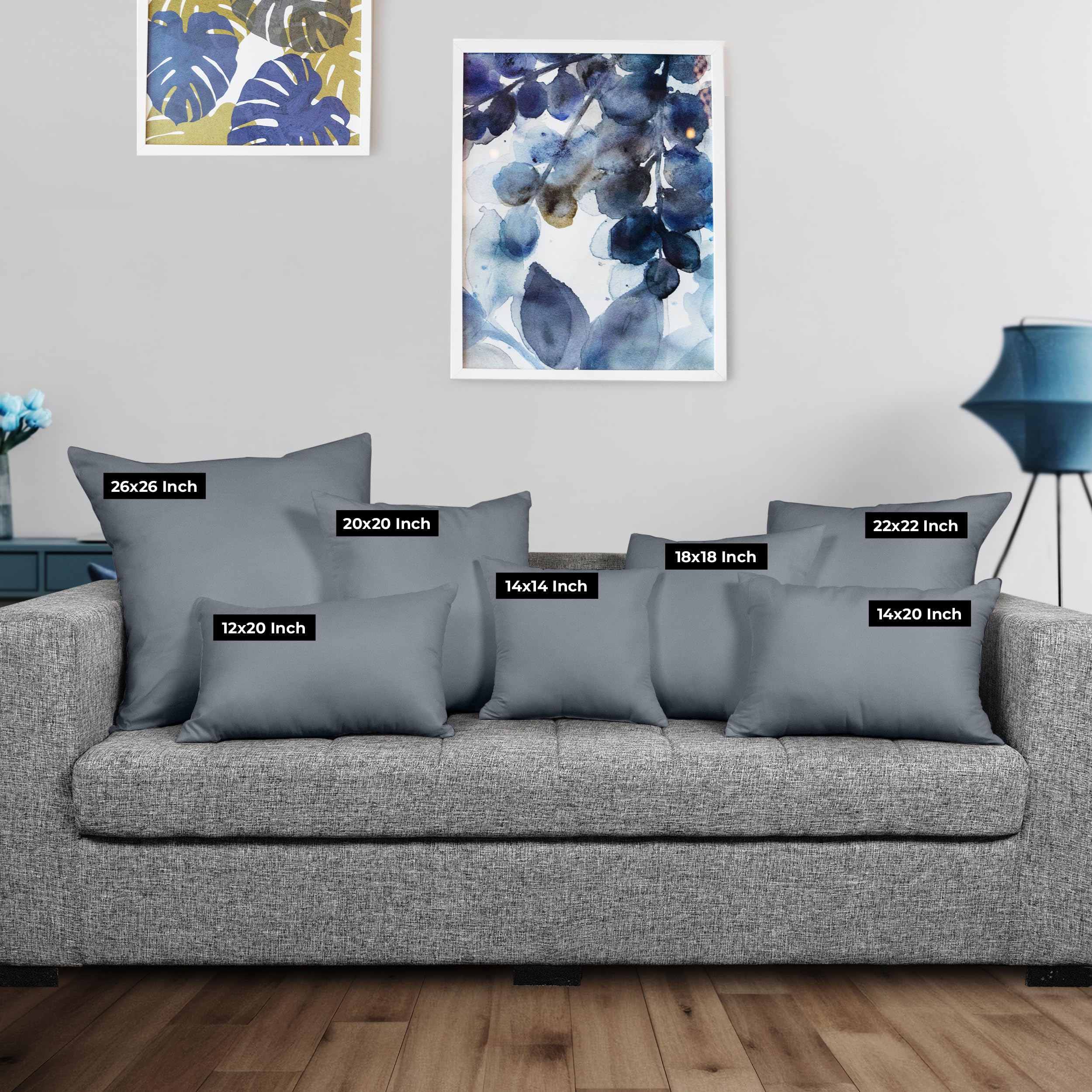 Decorative Throw Pillow Inserts Set