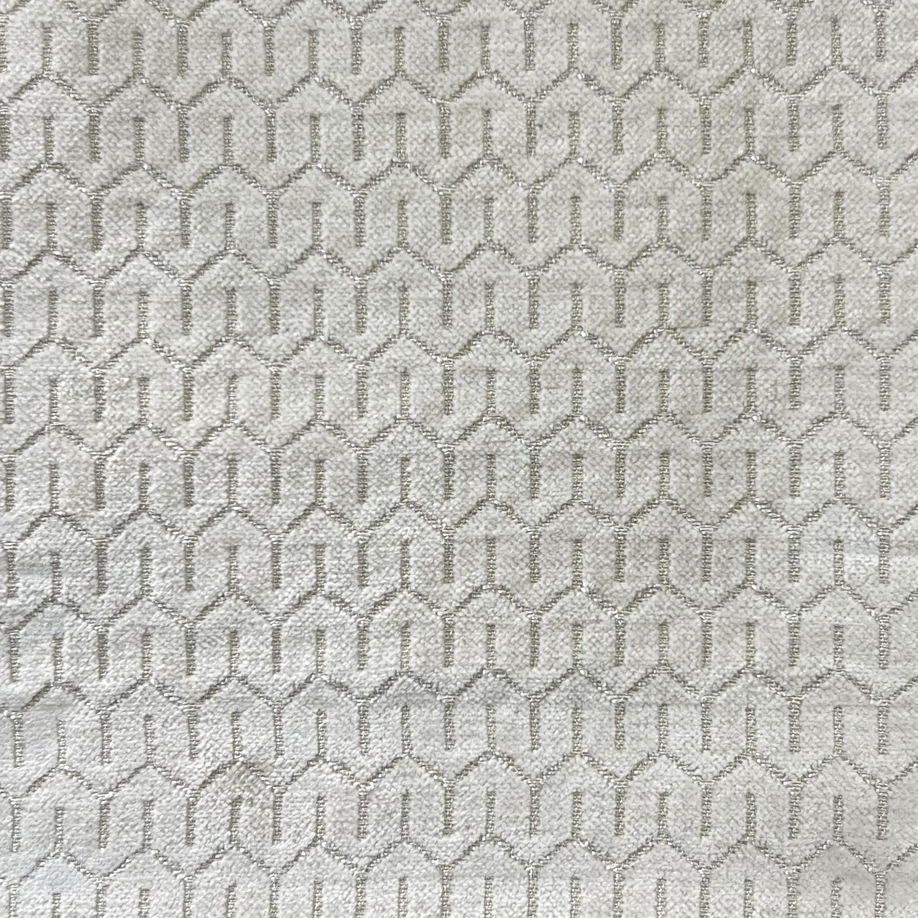 Chenille Jacquard Upholstery Fabric by the Yard
