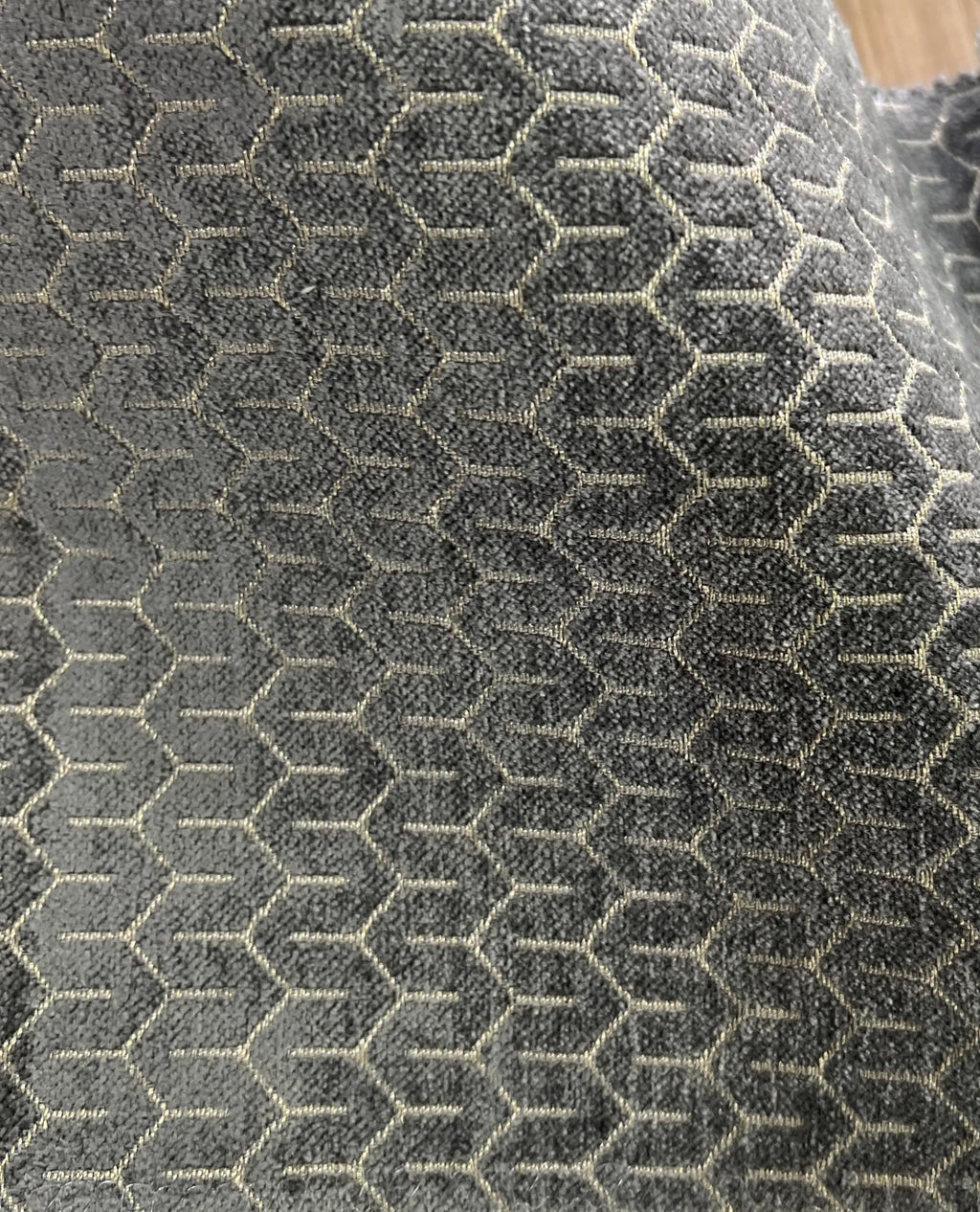 Chenille Jacquard Upholstery Fabric by the Yard