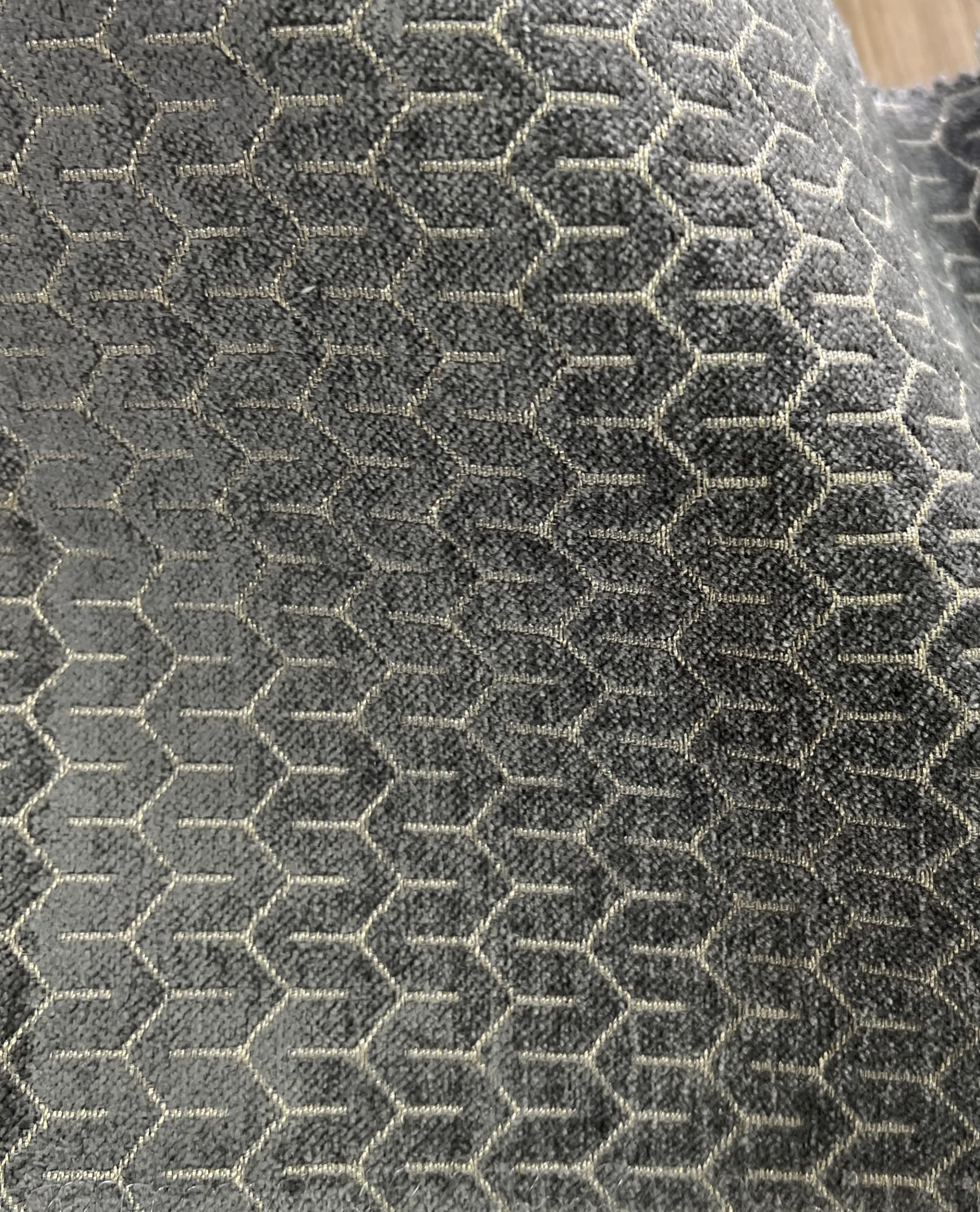 Chenille Jacquard Upholstery Fabric by the Yard