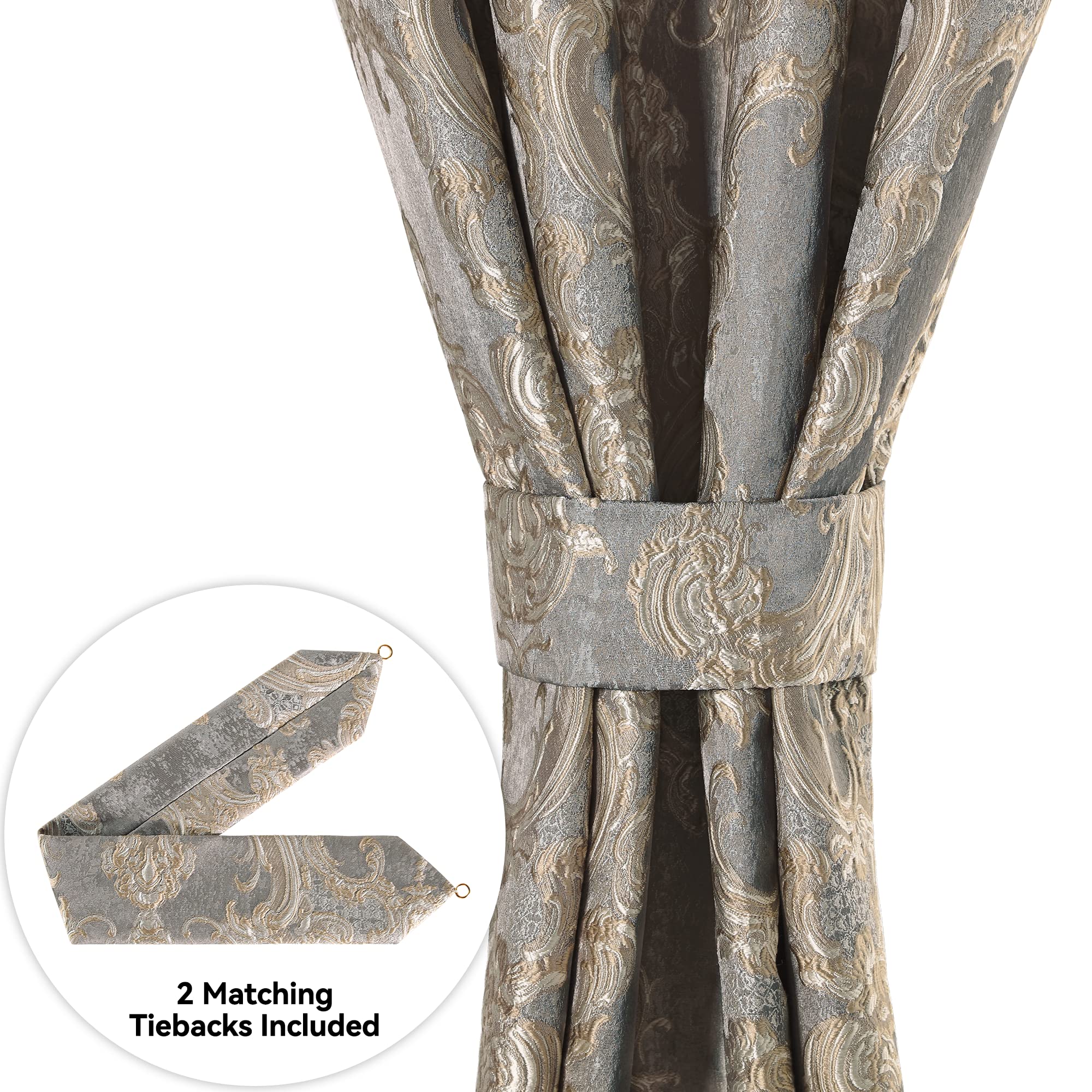Loom and Mill Luxury Curtains for Living Room