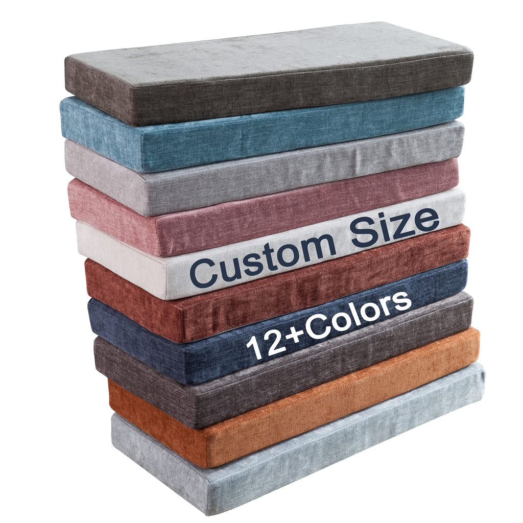 Washable Non-Slip Bench Cushion Pad