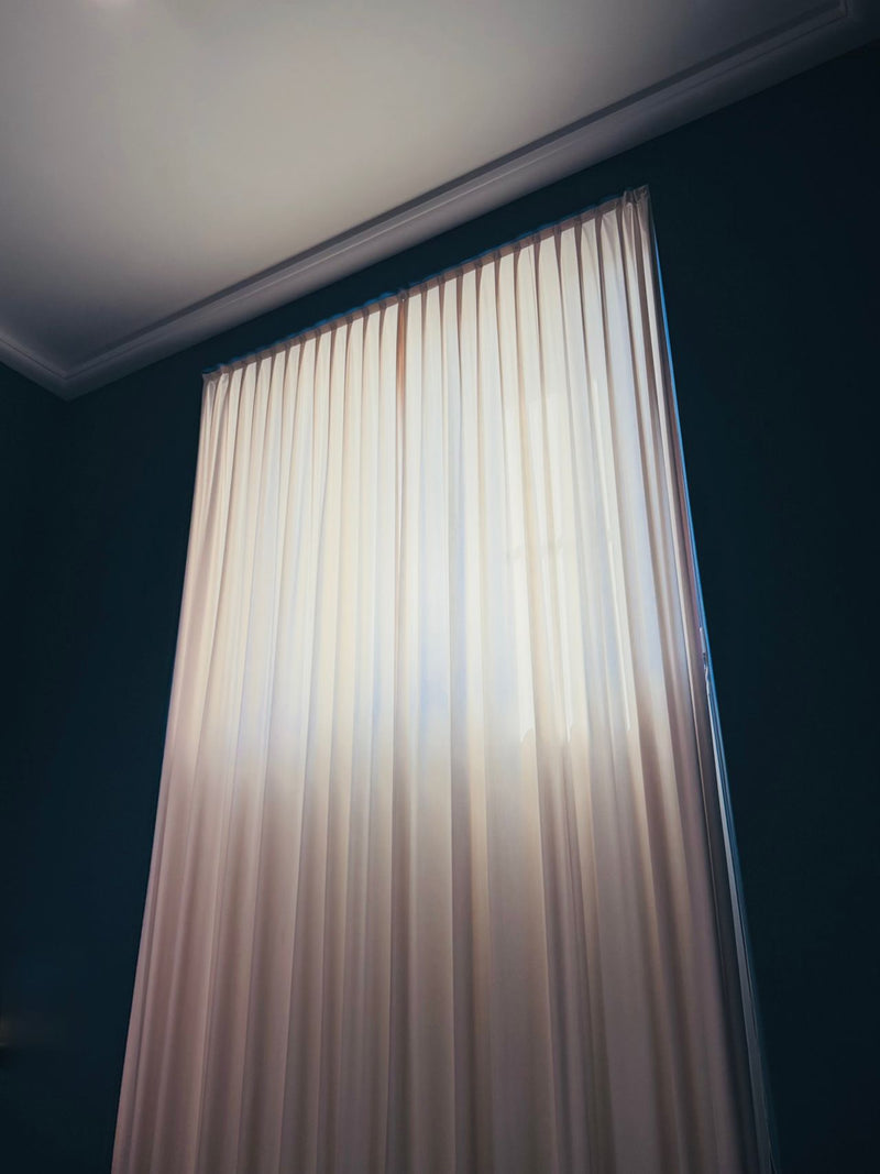 Double Layer Velvet Ripple Fold Curtain